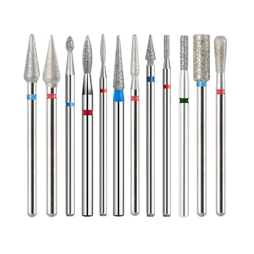 Bohrbutten Diamant-Nagelbohrer-Bits 5er-Pack for Nagelbohrmaschine(Tp-a45-r) von YDHSIKK