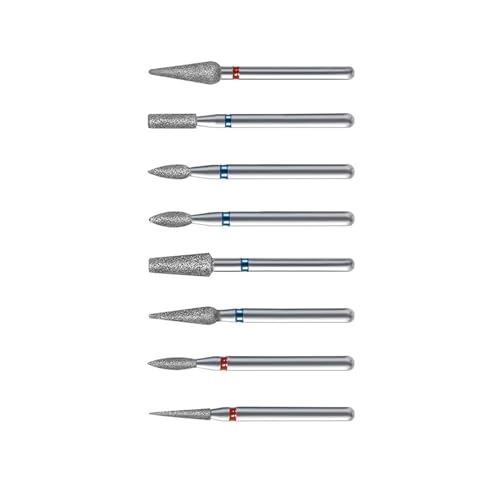 Bohrbutten Diamant-Nagelbohrer-Set, 10-teilig, for Maniküre und Pediküre(A8) von YDHSIKK