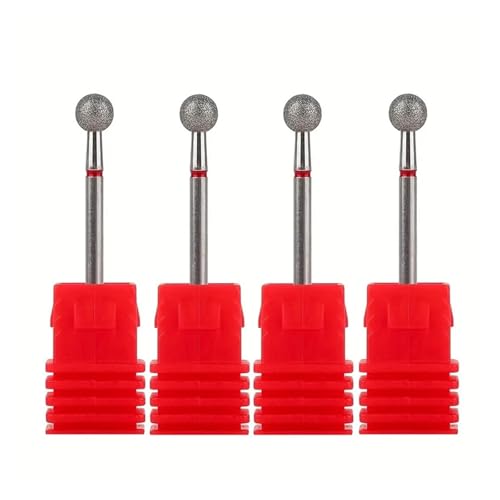 Bohrbutten Nagelhautfräser-Set for Acryl-Gel-Maniküre und Pediküre, 4 Stück Bohrbutten Nagelhautfräser-Set for Acryl-Gel-Maniküre und Pediküre, 4 Stück von YDHSIKK