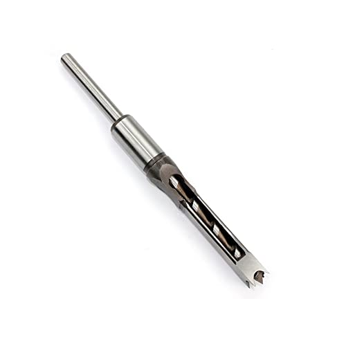 Bohrer 1 stück HSS Vierkantlochsäge Einsteckmeißel Holzbohrer mit Spiralbohrer Vierkantloch Holzbearbeitungsbohrer Werkzeugsatz Set erweitert(18mm) von YDHSIKK