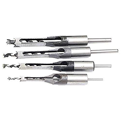 Bohrer 4 STÜCKE HSS Spiralbohrer Holzbearbeitung Bohrer Werkzeuge Kit Set Platz Auger Stemmen Meißel Bohrer Set Platz Loch Erweiterte Säge von YDHSIKK