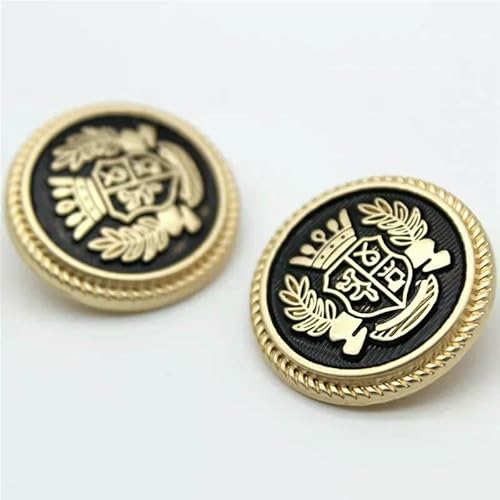 Schaltflächen For Kleidung 20mm Druckknöpfe for Mantel-Gold-15mm(Blackgoln,25mm10ps) von YDHSIKK