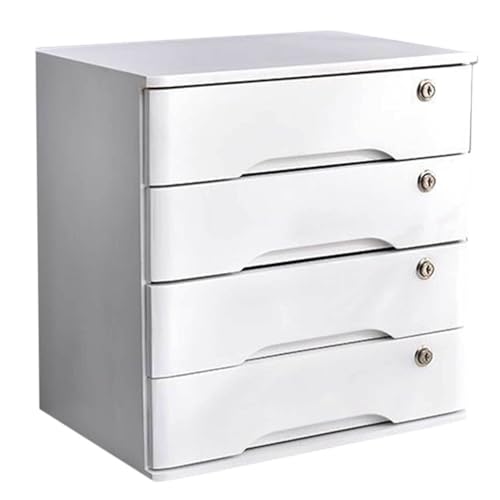 YDHSIKK Schmuckaufbewahrungsbox Reise-Kosmetikaufbewahrung Schmuckschatulle aus Holz, Schubladen-Organizer, Aufbewahrungsbox, 2-lagig, mehrfarbig, mehrere Größen(B,4) von YDHSIKK
