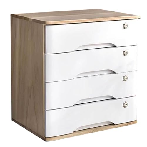 YDHSIKK Schmuckaufbewahrungsbox Reise-Kosmetikaufbewahrung Schmuckschatulle aus Holz, Schubladen-Organizer, Aufbewahrungsbox, 2-lagig, mehrfarbig, mehrere Größen(D,4) von YDHSIKK