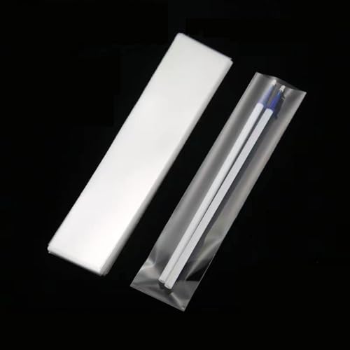 100 Pack Clear Plastikärmel Für Poster - 3,9 Mio. Dicke Flache Offene Aufbewahrungsbeutel, Wasserdichtem Schutz Für Blaupausen, Kunstwerke, Große Dokumente Und Schmale Arti(Size:2.36×31.49in（6×80cm）) von YDJIANCAI