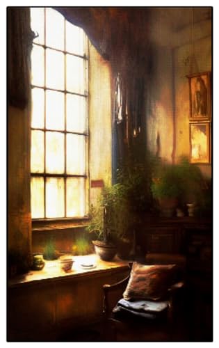 Fensterpflanze stickbilder vorgedruckt kreuzstich anfanger kinder erwachsene 11ct kreuzstich set vorgedruckt kreuzstich set Cross Stitch Kit 40 × 50cm Fensterpflanze stickbilder vorgedruckt kreuzstich anfanger kinder erwachsene 11ct kreuzstich set vorgedruckt kreuzstich set Cross Stitch Kit 40 × 50cm von YDLPUCEV