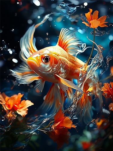 Tropischer Fisch stickbilder vorgedruckt kreuzstich anfanger kinder erwachsene 11ct kreuzstich set vorgedruckt kreuzstich set Cross Stitch Kit 40 × 50cm Tropischer Fisch stickbilder vorgedruckt kreuzstich anfanger kinder erwachsene 11ct kreuzstich set vorgedruckt kreuzstich set Cross Stitch Kit 40 × 50cm von YDLPUCEV