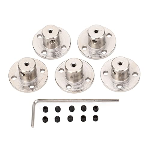 YDRCESMI Flanschkupplungsverbinder, 45 Stahl, 2 mm, robust, langlebig, Motor-Hardware-Armaturen, DIY-RC-Modellmotoren YDRCESMI Flanschkupplungsverbinder, 45 Stahl, 2 mm, robust, langlebig, Motor-Hardware-Armaturen, DIY-RC-Modellmotoren von YDRCESMI