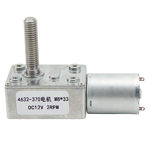 Ydrcesmi DC12V Geschwindigkeitsreduzierung Motor 4632 370 Hochgenauigkeits Wurmgetriebe Motor M8x33mm 2 U/min Elektro Getriebe Fensteröffner -Türöffner kleiner Winde Ydrcesmi DC12V Geschwindigkeitsreduzierung Motor 4632 370 Hochgenauigkeits Wurmgetriebe Motor M8x33mm 2 U/min Elektro Getriebe Fensteröffner -Türöffner kleiner Winde von YDRCESMI