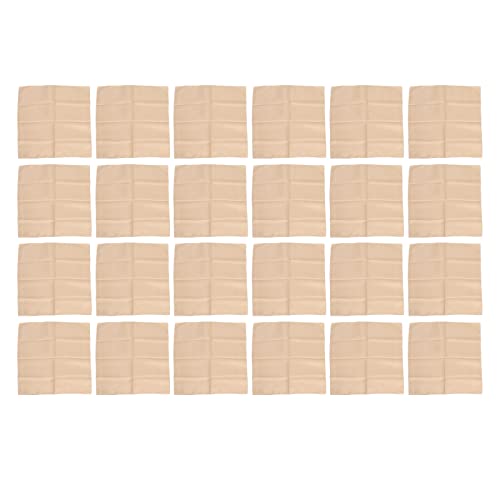 Ydrcesmi Satiny quadrate weiche glänzende Serviette Dekoration Hochzeitsfeier Zeremonien (Goldene Farbe) von YDRCESMI