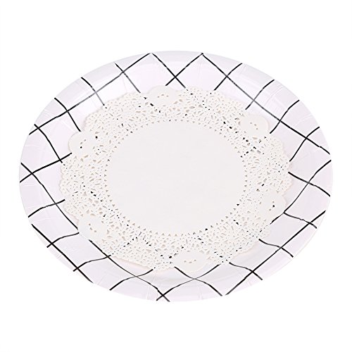 180pcs Dekorative Papier-Doilien Multifunktionale Nutzungsvielfalt von Größen Enthalten die Küchenverstärkung Ihrer Tischeinstellungen mit Erstklassigem Material für Hochzeitsfeierdekoration (6,5 180pcs Dekorative Papier-Doilien Multifunktionale Nutzungsvielfalt von Größen Enthalten die Küchenverstärkung Ihrer Tischeinstellungen mit Erstklassigem Material für Hochzeitsfeierdekoration (6,5 von YDuupxe