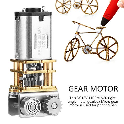 Hoher Moment der Kraft mit Niedriger Geschwindigkeit und Niedrigem Geräuschmetall -Metall -Micro Zahnradmotor für 3D Druckstift mit Bürstenbrust DC Motor Effizienter Spulendesign Einfacher Hoher Moment der Kraft mit Niedriger Geschwindigkeit und Niedrigem Geräuschmetall -Metall -Micro Zahnradmotor für 3D Druckstift mit Bürstenbrust DC Motor Effizienter Spulendesign Einfacher von YDuupxe