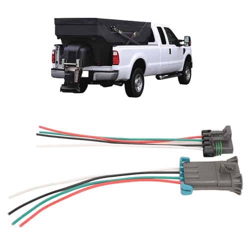 Kabelbaumspinner -Stecker Reparaturkit Salzstrahl Kabelbaumstecker Set 3017233 3006844 für SaltDogg SHPE1500 von YDuupxe