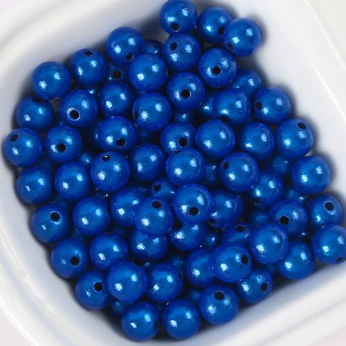 55 Stück 12mm Reflektierende Perlen, Acrylperlen Beads, 3D-Illusion Wunderperlen, Stickerei, Acrylperlen für die Schmuckherstellung, Hübsch unter Licht von YEAHLEE
