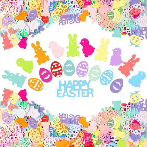 Ostern Konfetti, 15g Ostern Streudeko, Streusel Ostern, DIY Streudeko Ostern Konfetti, Tischdeko Ostern Deko Konfetti, Streudeko, für Oster Deko Tisch, Zufälliges Muster Ostern Konfetti, 15g Ostern Streudeko, Streusel Ostern, DIY Streudeko Ostern Konfetti, Tischdeko Ostern Deko Konfetti, Streudeko, für Oster Deko Tisch, Zufälliges Muster von YEAMLTE