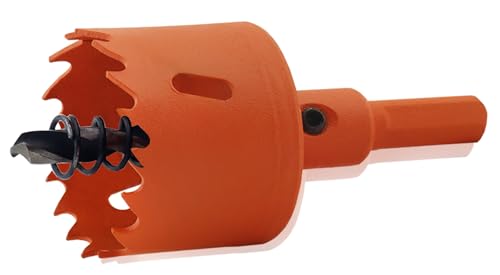 Lochsäge 35MM Universal Lochfräse Bi-Metall Lochbohrer-Satz HSS Bimetall für Metall, Holz, PVC, Aluminium, Rostfreiem, Edelstahl und Kunststoffplatte Lochsäge 35MM Universal Lochfräse Bi-Metall Lochbohrer-Satz HSS Bimetall für Metall, Holz, PVC, Aluminium, Rostfreiem, Edelstahl und Kunststoffplatte von YEBOCIYO