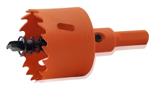 Lochsäge 40MM Universal Lochfräse Bi-Metall Lochbohrer-Satz HSS Bimetall für Metall, PVC, Aluminium, Rostfreiem, Holz, Edelstahl und Kunststoffplatte Lochsäge 40MM Universal Lochfräse Bi-Metall Lochbohrer-Satz HSS Bimetall für Metall, PVC, Aluminium, Rostfreiem, Holz, Edelstahl und Kunststoffplatte von YEBOCIYO