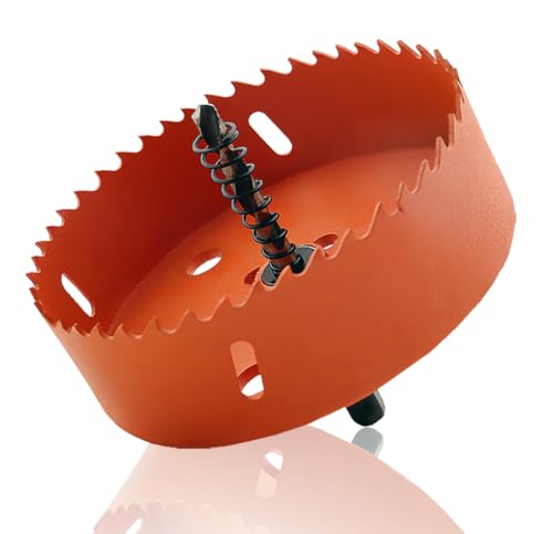 Lochsäge Bi-Metall Universal Lochfräse Lochbohrer-Satz HSS Bimetall für Metall, Aluminium, Rostfreiem, Holz, PVC, Edelstahl und Kunststoffplatte 120MM Lochsäge Bi-Metall Universal Lochfräse Lochbohrer-Satz HSS Bimetall für Metall, Aluminium, Rostfreiem, Holz, PVC, Edelstahl und Kunststoffplatte 120MM von YEBOCIYO