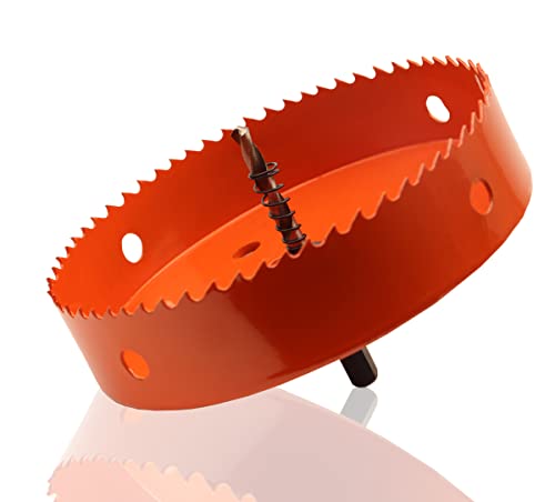 Lochsäge Bi-Metall Universal Lochfräse Lochbohrer-Satz HSS Bimetall für Metall, Aluminium, Rostfreiem, Holz, PVC, Edelstahl und Kunststoffplatte 140MM Lochsäge Bi-Metall Universal Lochfräse Lochbohrer-Satz HSS Bimetall für Metall, Aluminium, Rostfreiem, Holz, PVC, Edelstahl und Kunststoffplatte 140MM von YEBOCIYO