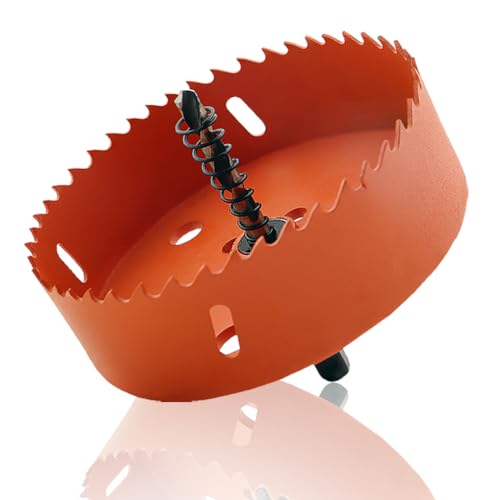 Universal Lochfräse 100MM Bi-Metall Lochsäge ochbohrer-Satz HSS Bimetall für Metall, Aluminium, Rostfreiem, Holz, PVC, Edelstahl und Kunststoffplatte Universal Lochfräse 100MM Bi-Metall Lochsäge ochbohrer-Satz HSS Bimetall für Metall, Aluminium, Rostfreiem, Holz, PVC, Edelstahl und Kunststoffplatte von YEBOCIYO