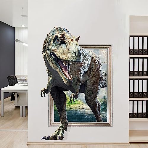 3D Dinosaurier Wandtattoo Wandaufkleber Wandbild,für Kinder, Jungen, Schlafzimmer, Spielzimmer, Baby, Kinderzimmer, Kinderhaus, Wanddekoration, Geschenk Türaufkleber 3D Dinosaurier Wandtattoo Wandaufkleber Wandbild,für Kinder, Jungen, Schlafzimmer, Spielzimmer, Baby, Kinderzimmer, Kinderhaus, Wanddekoration, Geschenk Türaufkleber von YEELIKE