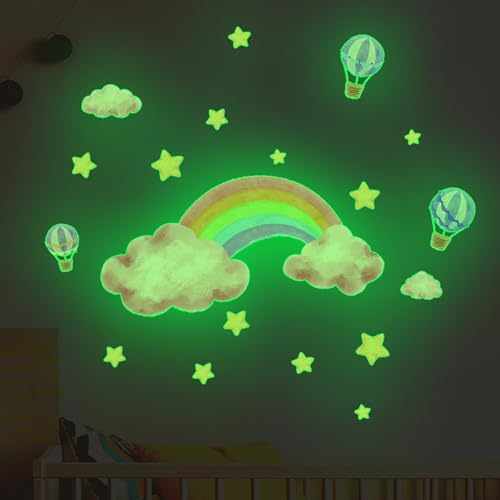Regenbogen Wandaufkleber Abnehmbare Sterne Herz Wolke Wandsticker Aquarell Regenbogen Tapete Babyzimmer Aufkleber Wanddekoration für Kinderzimmer Mädchen Schlafzimmer Dekor Regenbogen Wandaufkleber Abnehmbare Sterne Herz Wolke Wandsticker Aquarell Regenbogen Tapete Babyzimmer Aufkleber Wanddekoration für Kinderzimmer Mädchen Schlafzimmer Dekor von YEELIKE