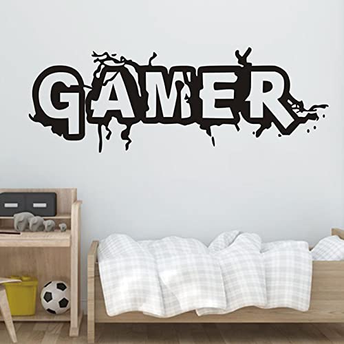 YEELIKE Gaming Cooles Wandtattoo Kinderzimmer Jungen Gamer Wandbild für Schlafzimmer Game Zone Aufkleber Wandaufkleber DIY Graffiti Lounge Poster Wandsticker YEELIKE Gaming Cooles Wandtattoo Kinderzimmer Jungen Gamer Wandbild für Schlafzimmer Game Zone Aufkleber Wandaufkleber DIY Graffiti Lounge Poster Wandsticker von YEELIKE