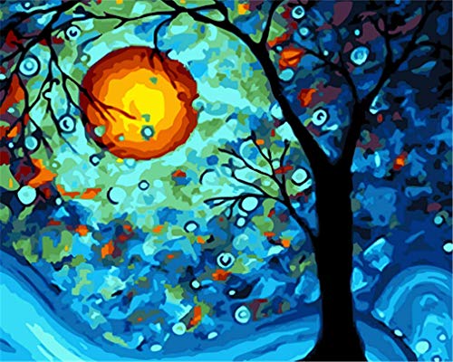 YEESAM ART Neuheiten Malen nach Zahlen Erwachsene Kinder, Baum der Träume Baum des Lebens 40x50 cm Leinen Segeltuch, DIY ölgemälde Weihnachten Geschenke YEESAM ART Neuheiten Malen nach Zahlen Erwachsene Kinder, Baum der Träume Baum des Lebens 40x50 cm Leinen Segeltuch, DIY ölgemälde Weihnachten Geschenke von YEESAM ART