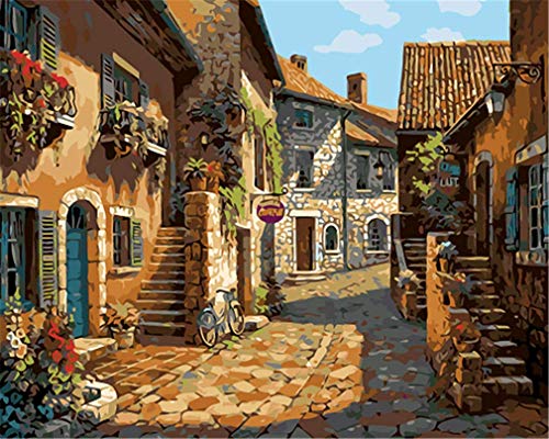 Yeesam Art DIY Malen nach Zahlen für Erwachsene, Anfänger, Kinder, Frankreich, Paris, Eiffelturm, romantische Kirschblüten, 40,6 x 50,8 cm, Leinenleinen, Acryl, Without Frame House Yeesam Art DIY Malen nach Zahlen für Erwachsene, Anfänger, Kinder, Frankreich, Paris, Eiffelturm, romantische Kirschblüten, 40,6 x 50,8 cm, Leinenleinen, Acryl, Without Frame House von YEESAM ART