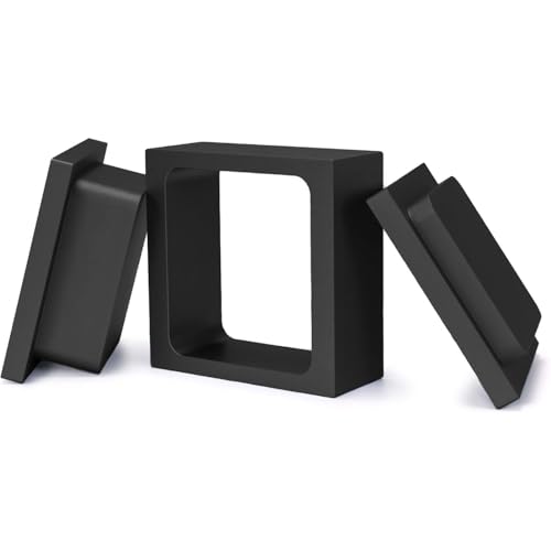 Vorpressform aus Aluminium und Pressform (schwarz, 6,3 x 6,3 cm) von YEICXOH