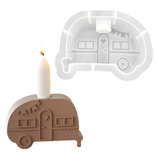 YEJAHY Camping Bus Silikonform Kerzenhalter, Silikonformen gießformen, Gießformen für beton, Silikonform teelichthalter, Auto Gießform Kerzenhalter YEJAHY Camping Bus Silikonform Kerzenhalter, Silikonformen gießformen, Gießformen für beton, Silikonform teelichthalter, Auto Gießform Kerzenhalter von YEJAHY