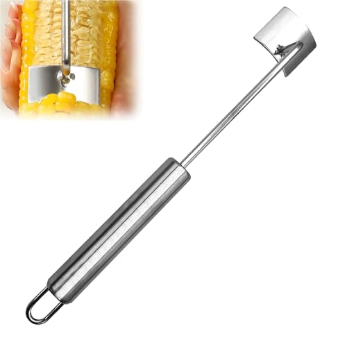 YEJAHY Maisschäler, Maiskolben Schäler, Mais Magic Remover, Mais Peeler, Stainless Steel Corn Stripping Tool, Küchenhelfer, Gemüseschäler für Küche Salat BBQ YEJAHY Maisschäler, Maiskolben Schäler, Mais Magic Remover, Mais Peeler, Stainless Steel Corn Stripping Tool, Küchenhelfer, Gemüseschäler für Küche Salat BBQ von YEJAHY