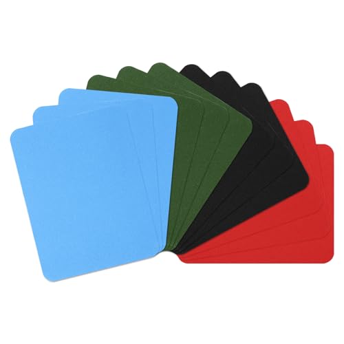 YELARXI Aufnäher zum Aufbügeln für Kleidung, Denim-Stoffflicken, Reparatur-Set, passend für Hüte, Kleidung, Jeans, Zelt, 12 Stück, Blau/Grün/Schwarz/Rot YELARXI Aufnäher zum Aufbügeln für Kleidung, Denim-Stoffflicken, Reparatur-Set, passend für Hüte, Kleidung, Jeans, Zelt, 12 Stück, Blau/Grün/Schwarz/Rot von YELARXI