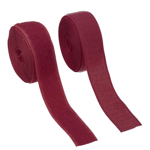 YELARXI Klettband zum Aufnähen, 2,5 cm breit, nicht klebende Rückseite, Nylon-Nähverschlussstreifen, ineinandergreifendes Stoffband, 2 Meter, passend für Kleidung, Handwerk, Nähen, DIY-Projekte YELARXI Klettband zum Aufnähen, 2,5 cm breit, nicht klebende Rückseite, Nylon-Nähverschlussstreifen, ineinandergreifendes Stoffband, 2 Meter, passend für Kleidung, Handwerk, Nähen, DIY-Projekte von YELARXI