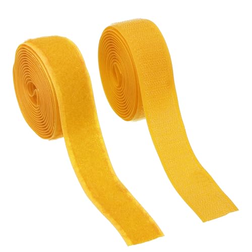 YELARXI Klettband zum Aufnähen, 2,5 cm breit, nicht klebende Rückseite, Nylon-Nähverschlussstreifen, ineinandergreifendes Stoffband, 2 Meter, passend für Kleidung, Handwerk, Nähen, DIY-Projekte YELARXI Klettband zum Aufnähen, 2,5 cm breit, nicht klebende Rückseite, Nylon-Nähverschlussstreifen, ineinandergreifendes Stoffband, 2 Meter, passend für Kleidung, Handwerk, Nähen, DIY-Projekte von YELARXI