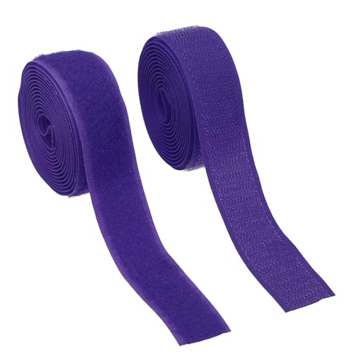 YELARXI Klettband zum Aufnähen, 2,5 cm breit, nicht klebende Rückseite, Nylon-Nähverschlussstreifen, ineinandergreifendes Stoffband, 2 Meter, passend für Kleidung, Handwerk, Nähen, DIY-Projekte YELARXI Klettband zum Aufnähen, 2,5 cm breit, nicht klebende Rückseite, Nylon-Nähverschlussstreifen, ineinandergreifendes Stoffband, 2 Meter, passend für Kleidung, Handwerk, Nähen, DIY-Projekte von YELARXI
