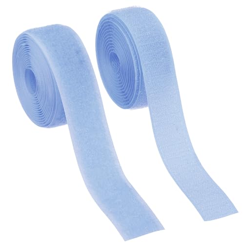 YELARXI Klettband zum Aufnähen, 2,5 cm breit, nicht klebende Rückseite, Nylon-Nähverschlussstreifen, ineinandergreifendes Stoffband, 2 Meter, passend für Kleidung, Handwerk, Nähen, DIY-Projekte YELARXI Klettband zum Aufnähen, 2,5 cm breit, nicht klebende Rückseite, Nylon-Nähverschlussstreifen, ineinandergreifendes Stoffband, 2 Meter, passend für Kleidung, Handwerk, Nähen, DIY-Projekte von YELARXI