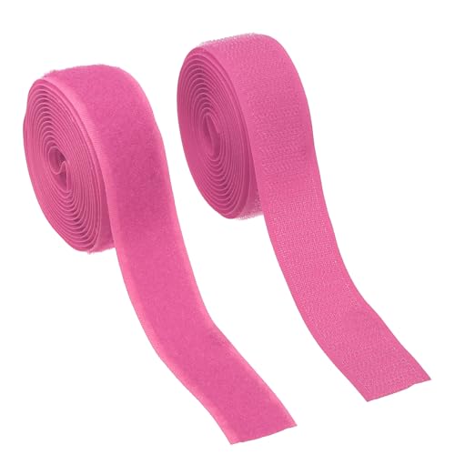 YELARXI Klettband zum Aufnähen, 2,5 cm breit, nicht klebende Rückseite, Nylon-Nähverschlussstreifen, ineinandergreifendes Stoffband, 2 Meter, passend für Kleidung, Handwerk, Nähen, DIY-Projekte YELARXI Klettband zum Aufnähen, 2,5 cm breit, nicht klebende Rückseite, Nylon-Nähverschlussstreifen, ineinandergreifendes Stoffband, 2 Meter, passend für Kleidung, Handwerk, Nähen, DIY-Projekte von YELARXI