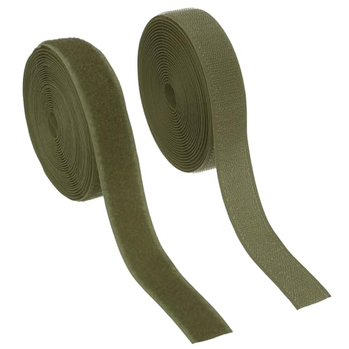 YELARXI Klettband zum Aufnähen, 2,5 cm breit, nicht klebende Rückseite, Nylon-Nähverschlussstreifen, ineinandergreifendes Stoffband, 4,5 m, geeignet für Kleidung, Handwerk, Nähen, DIY-Projekte YELARXI Klettband zum Aufnähen, 2,5 cm breit, nicht klebende Rückseite, Nylon-Nähverschlussstreifen, ineinandergreifendes Stoffband, 4,5 m, geeignet für Kleidung, Handwerk, Nähen, DIY-Projekte von YELARXI
