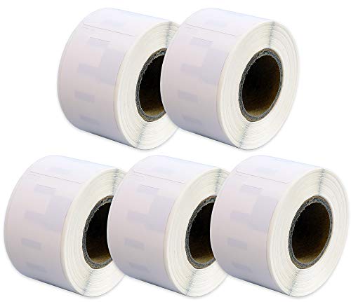 5 x Yellow Yeti Compatible with Dymo 99010 S0722370 28 x 89mm Adress-Etiketten LabelWriter 4XL 450 400 330 320 310 Duo/Turbo/Twin Turbo Seiko SLP 450 430 420 410 400 240 220 200 100 | 130 Stück/Rolle von YELLOW YETI