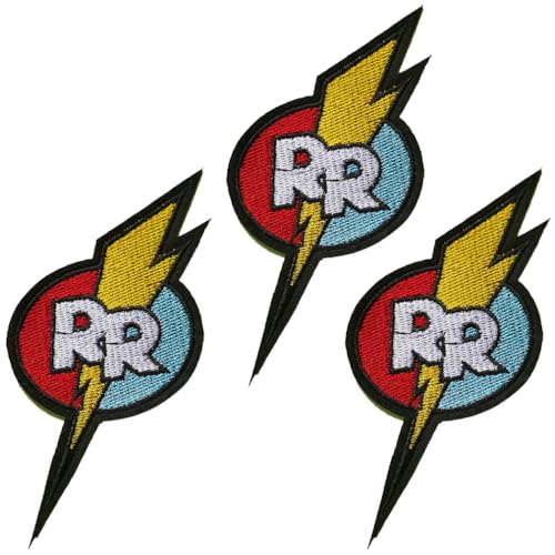 Yerchic Rescue Rangers Aufnäher zum Aufbügeln oder Aufnähen, bestickte Flicken für Jacken, Hemden, Jeans, Rucksack, Nähen, Dekorationen, Basteln, 7,9 cm, 3 Stück von YERCHIC