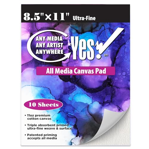 Yes! Canvas Pad 8.5x11 by Yes! von YES!