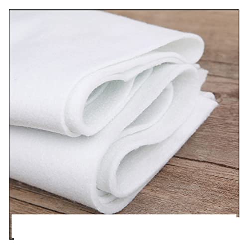 YETGFBH Bügelvlies,Vlieseline 180g / 280g / 380g Einzelkleber Klebstoff Battwatte Batting Schmelzzüchterin Interlining for Geldbeutel DIY. Patchwork Watding Craft.(100x100cm 280g) von YETGFBH