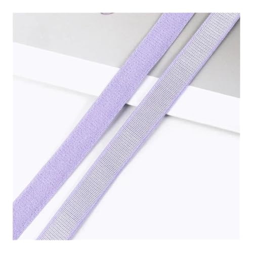 10/20 Meter, 6 mm-25 mm Nylon-Gummibänder für BH-Träger, Gummiband, Gurtband, Schultergurt, DIY, Kleidung, Dekoration, Nähzubehör (hellviolett, 20 m _ 20 mm) von YETONADO