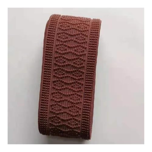 5 cm Hosen-Taille, Baumwolle, elastisches Gummiband, Kleidungszubehör mit doppeltem Argyle-Muster, verdickt (4) von YETONADO