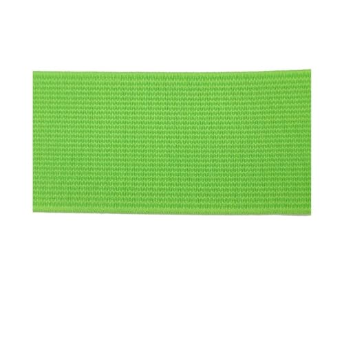 Gummiband zum Umklappen, 2 m, 20/25/30/40/50 mm, Gummiband für Unterwäsche, Hosen, BH, Gummi-Kleidung, verstellbarer weicher Bund, elastisch (hellgrün, 30 mm) von YETONADO