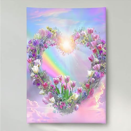 Diamond Painting Erwachsene Blume 5D DIY Diamant Painting Bilder für Kinder Anfänger, Runde Full Drill Blumen, Mosaikherstellung Bastelset für Haus Wanddekoration Geschenke 50x65cm PjY1443 7-8 Diamond Painting Erwachsene Blume 5D DIY Diamant Painting Bilder für Kinder Anfänger, Runde Full Drill Blumen, Mosaikherstellung Bastelset für Haus Wanddekoration Geschenke 50x65cm PjY1443 7-8 von YEYUMEOZ