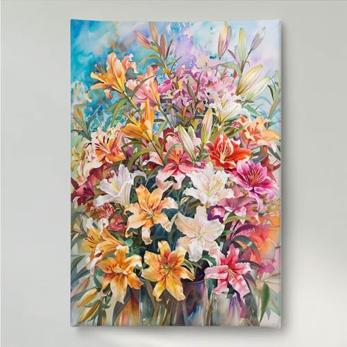 Diamond Painting Erwachsene Blumen 5D DIY Diamant Painting Bilder für Kinder Anfänger, Runde Full Drill Blume, Mosaikherstellung Bastelset für Haus Wanddekoration Geschenke 40 x 50 cm PjY1107 W-3 Diamond Painting Erwachsene Blumen 5D DIY Diamant Painting Bilder für Kinder Anfänger, Runde Full Drill Blume, Mosaikherstellung Bastelset für Haus Wanddekoration Geschenke 40 x 50 cm PjY1107 W-3 von YEYUMEOZ