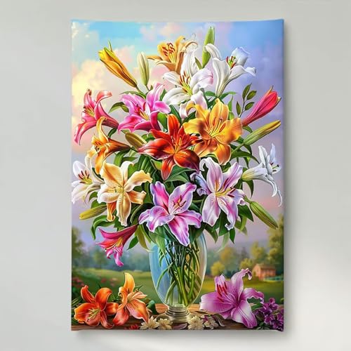 Diamond Painting Erwachsene Blumen 5D DIY Diamant Painting Bilder für Kinder Anfänger, Runde Full Drill Blume, Mosaikherstellung Bastelset für Haus Wanddekoration Geschenke 70x95cm PjY6289 0-1 Diamond Painting Erwachsene Blumen 5D DIY Diamant Painting Bilder für Kinder Anfänger, Runde Full Drill Blume, Mosaikherstellung Bastelset für Haus Wanddekoration Geschenke 70x95cm PjY6289 0-1 von YEYUMEOZ