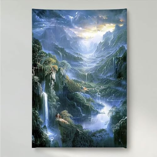 Diamond Painting Erwachsene Fallen 5D DIY Diamant Painting Bilder für Kinder Anfänger, Runde Full Drill Landschaft, Mosaikherstellung Bastelset für Haus Wanddekoration Geschenke 30 x 40 cm PjY1289 4-0 Diamond Painting Erwachsene Fallen 5D DIY Diamant Painting Bilder für Kinder Anfänger, Runde Full Drill Landschaft, Mosaikherstellung Bastelset für Haus Wanddekoration Geschenke 30 x 40 cm PjY1289 4-0 von YEYUMEOZ
